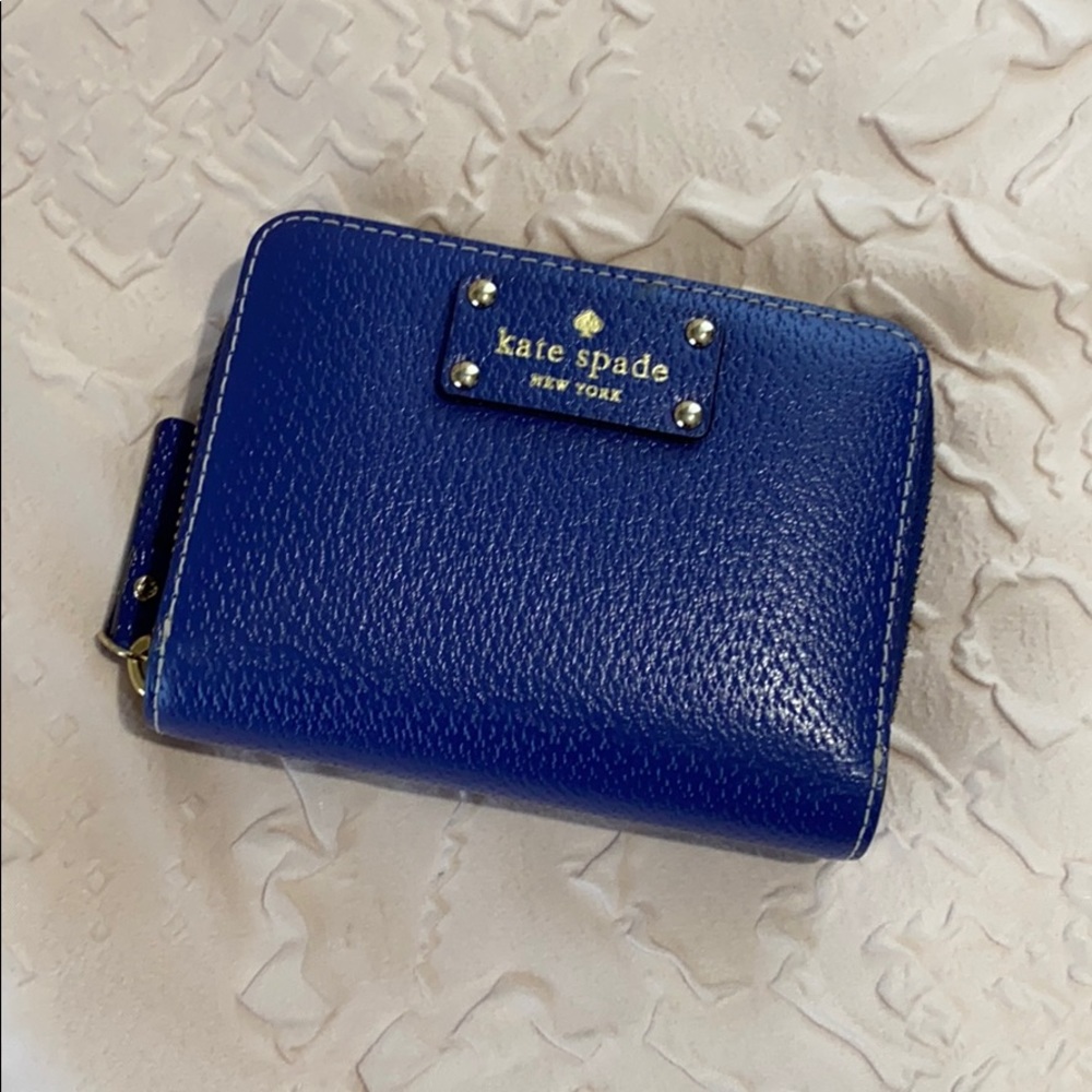 Small Blue Kate Spade Wallet